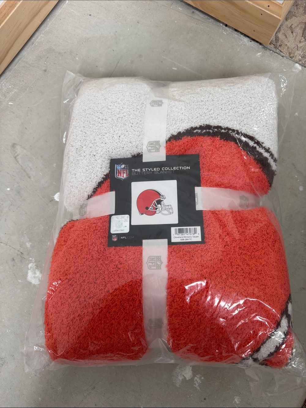 Cleveland Browns The Styled Collection Blanket